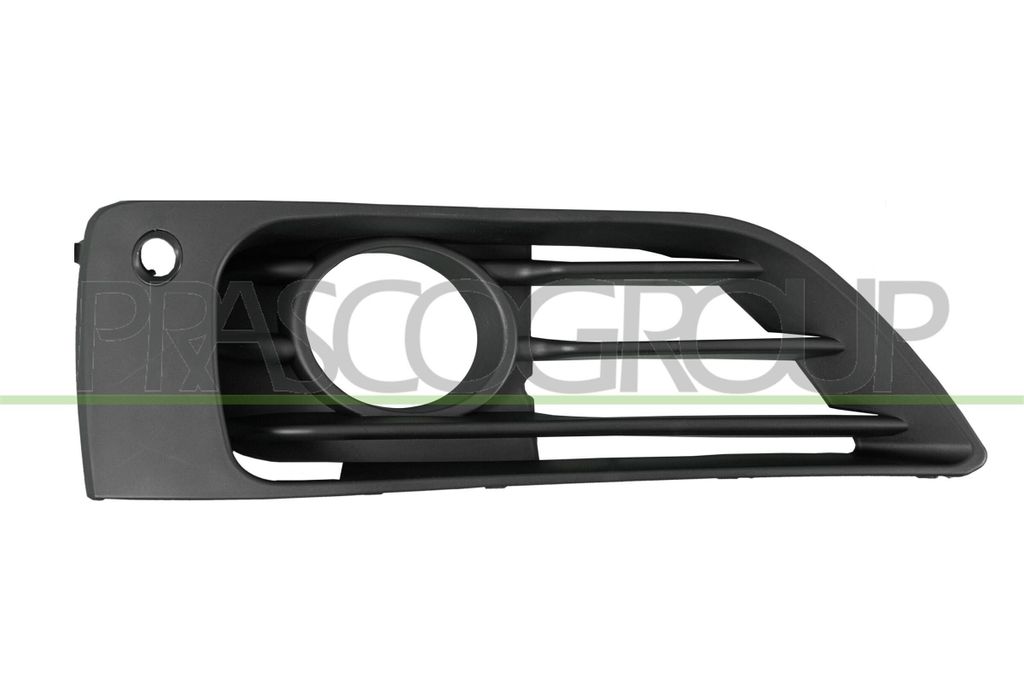 PRASCO Lüftungsgitter Grill Stoßfänger für BMW 2 Active Tourer (F45) mit Loch/Löchern für Einparkhilfe Schwarz