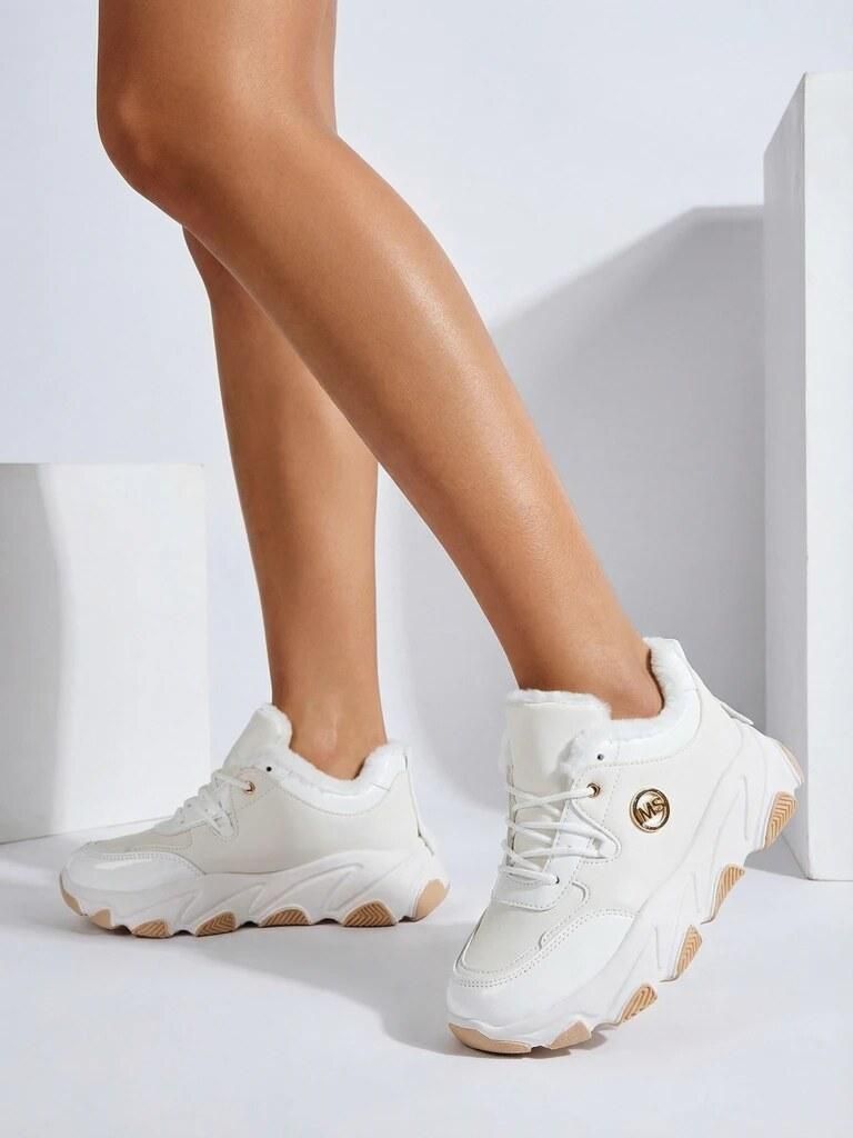Royalfashion Dámske zateplené tenisky Caroz, veľkosť 37 Obrázok produktu 