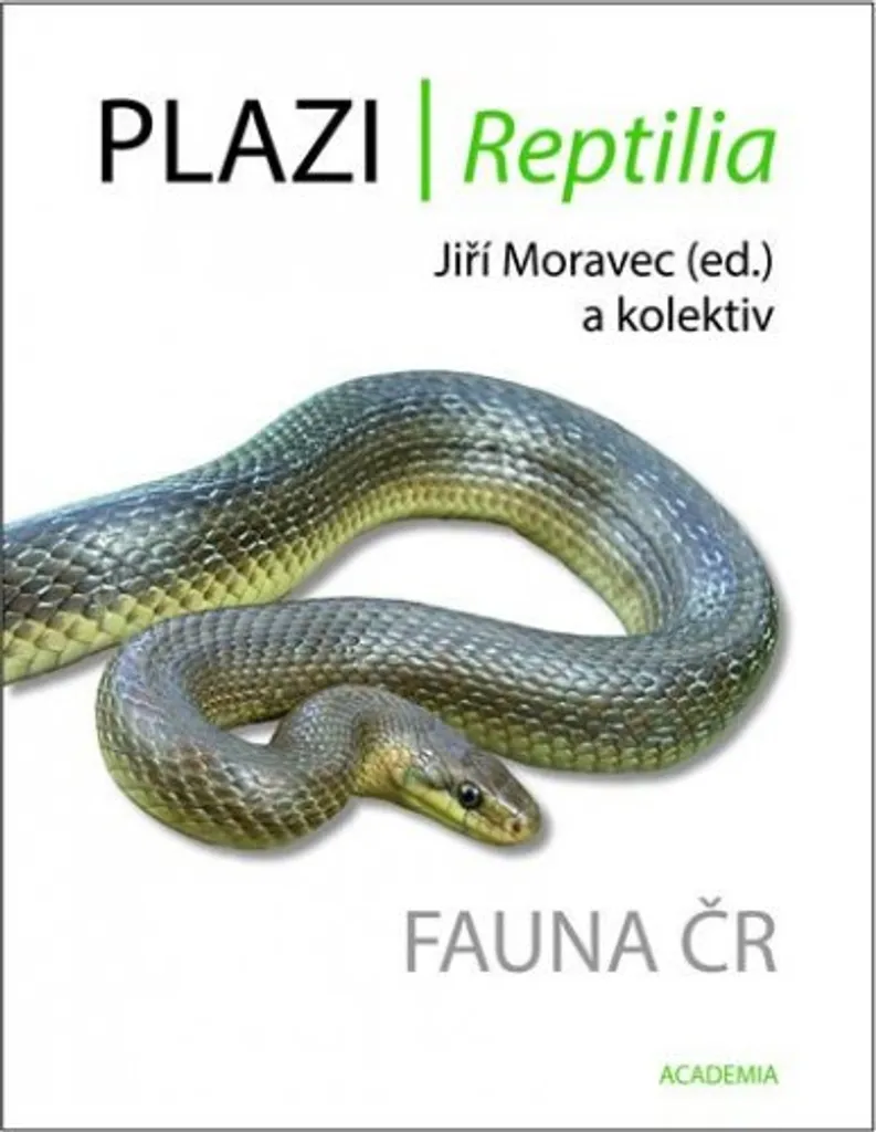 Fauna ČR Plazi de Jiří Moravec : ouvrage illustré sur l'herpétologie