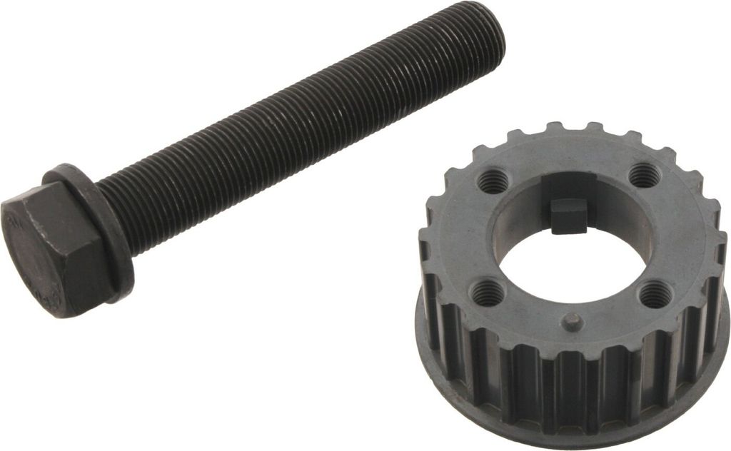 FEBI BILSTEIN Kurbelwellenrad 24682 stirnseitig für VW Transporter IV Bus (70B, 70C, 7DB, 7DK, 70J, 70K, 7DC, 7DJ) 110mm 29mm 34mm 70mm 0,47kg