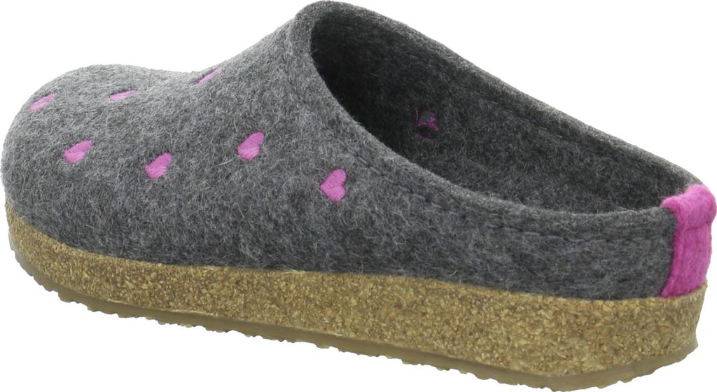 Haflinger Grizzly Cuoricini Hallenschuh Grau Produktbild 