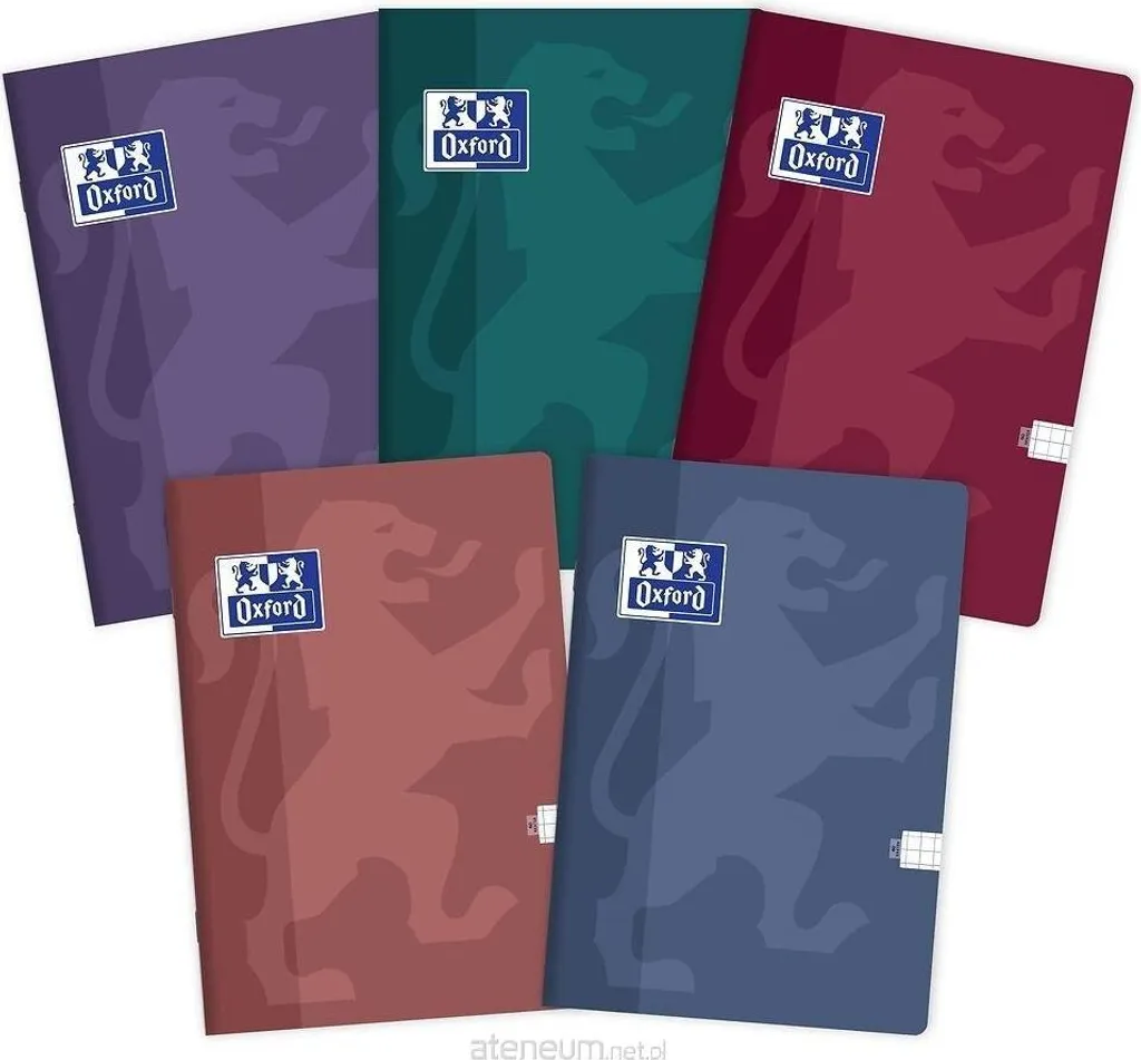 Carnet A4 OXFORD Touch Trend : fini l'encre qui traverse ! Pack de 5
