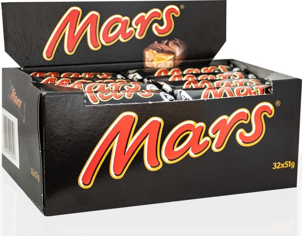 Mars Classic Single Riegel 32 x 51g - Schokoriegel im Produktbild 