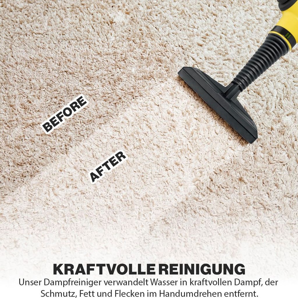 Odkurzacz parowy Clatronic® | do usuwania tłuszczu, brudu i Zdjęcie produktu 19