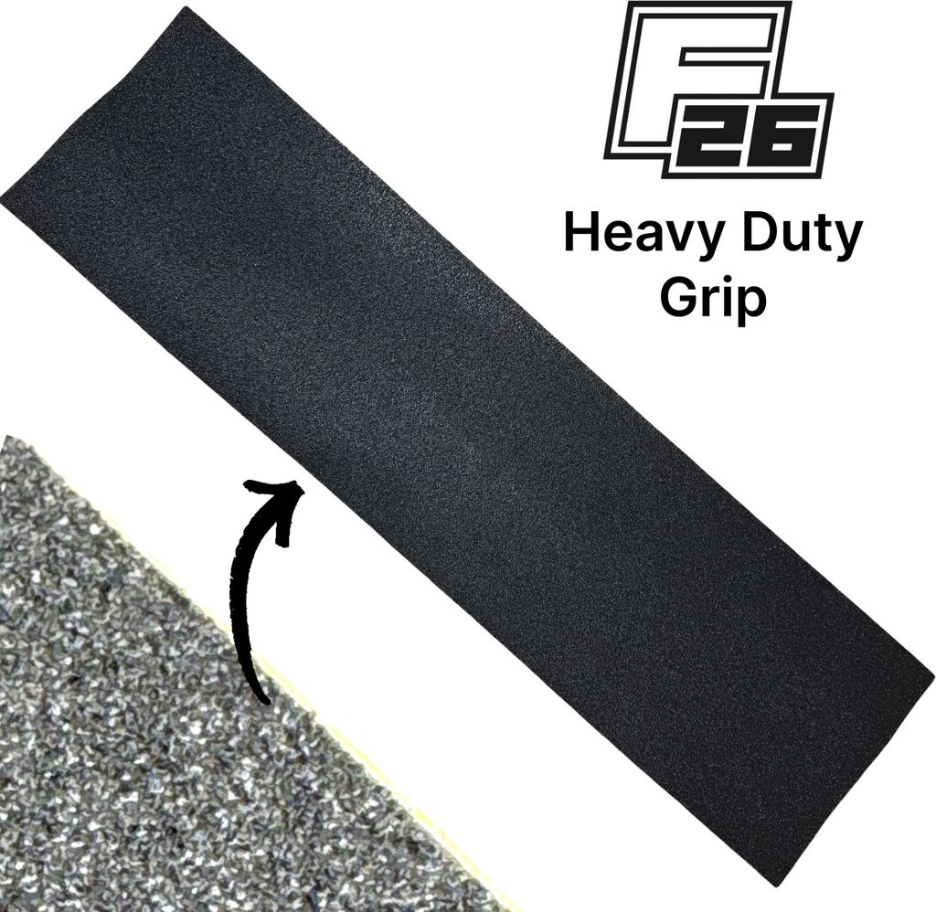 Fantic26 Stunt-Scooter HD Heavy Duty Griptape 58,5cm x 15,5cm Schwarz