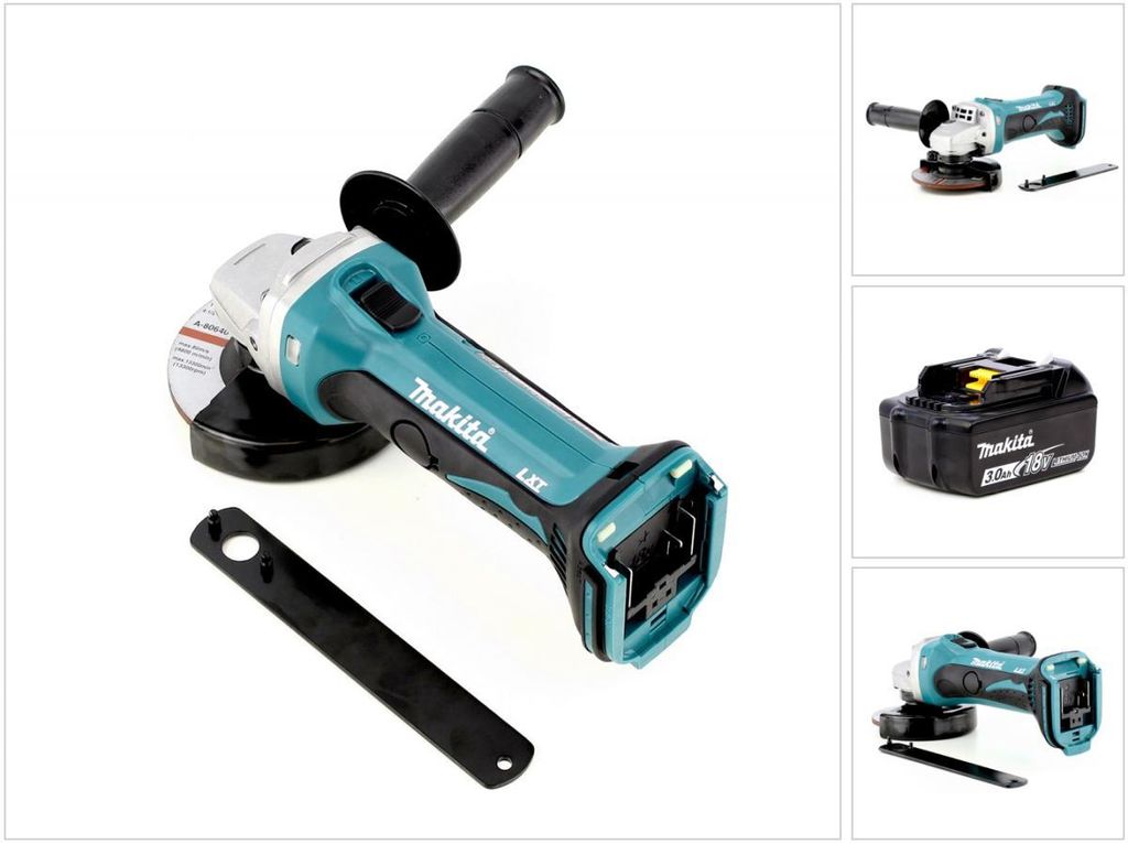 Makita BGA 452 Smerigliatrice angolare a batteria 18V 115mm Immagine del prodotto 