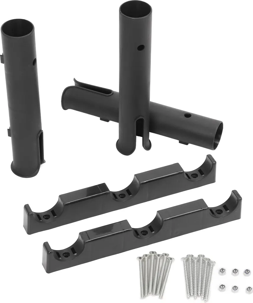 Supporto Canne da Pesca 3 Tubi - Organizer Salvaspazio Plastica