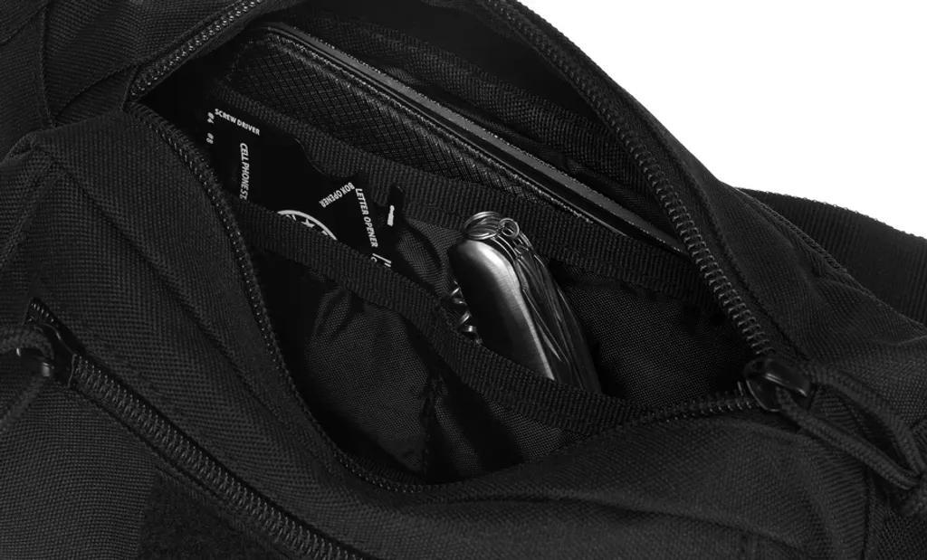 Petit sac de hanche léger en polyester - Sacoche compacte multi-usages - 5