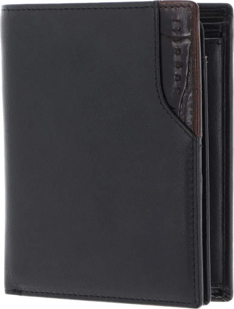 Grand Portefeuille bugatti Corso DeLuxe Noir Idéal pour les Hommes