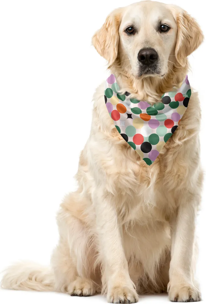 Accessori Cani Pop Art: Bandana ABAKUHAUS Colorata 55x55 cm