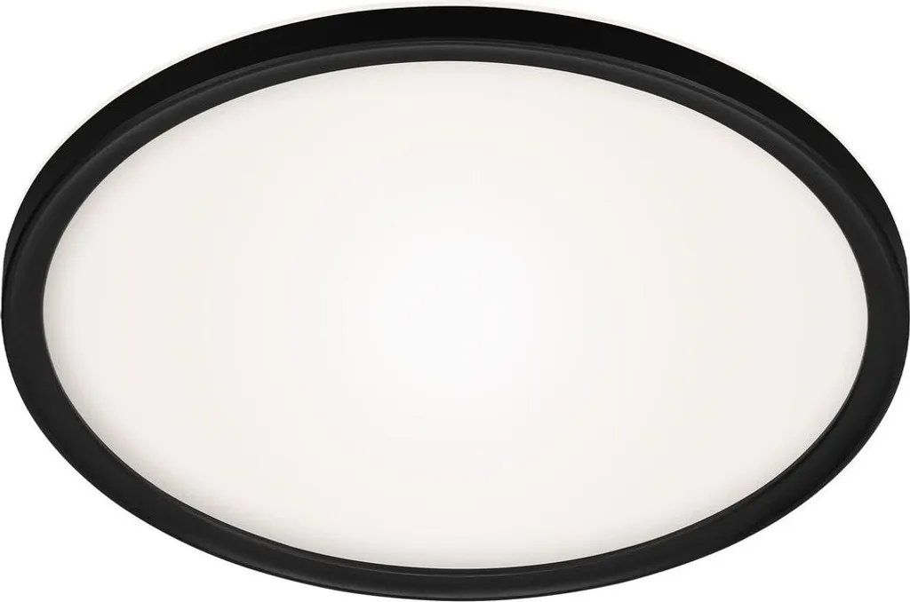 Plafoniera Nera Bagno LED BRILONER: Effetto Spa a Casa Tua IP44