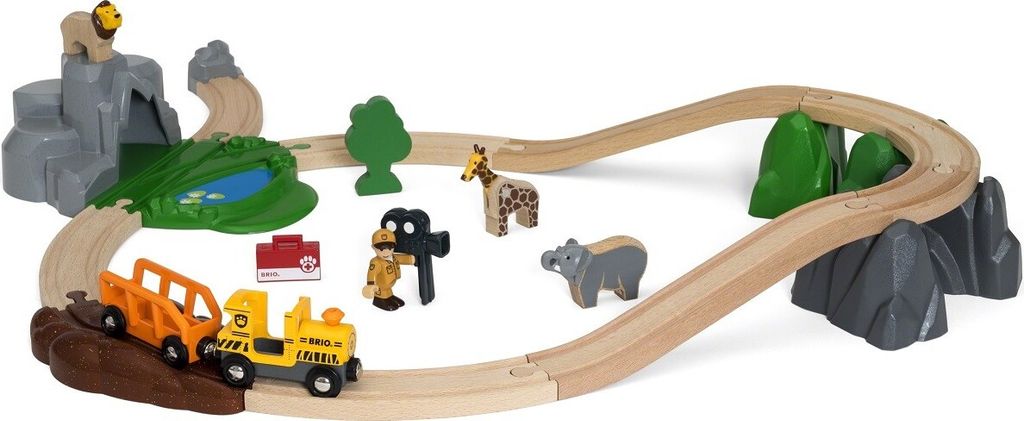 Großes Bahn Safari Set BRIO 63396000 Produktbild 