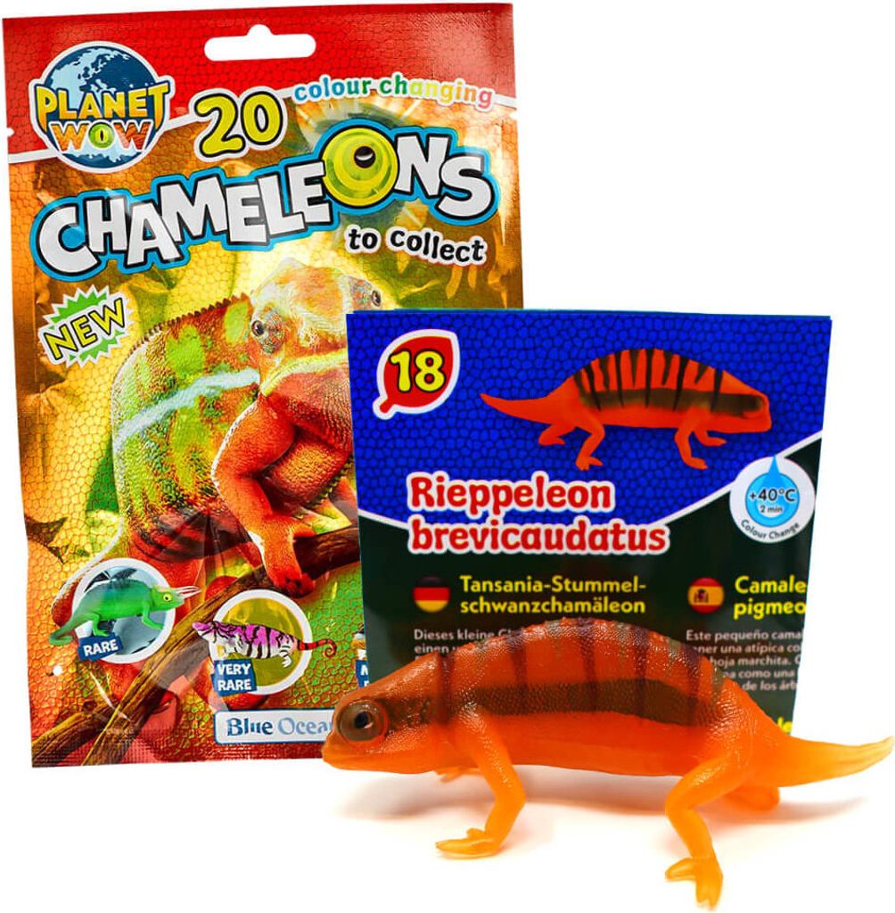 Blue Ocean Chamäleons Sammelfiguren 2024 - Planet Wow - Produktbild 