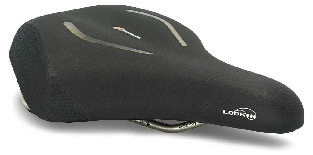 Selle de vélo de ville Selle Royal Lookin Evo City Stracciatella Noire