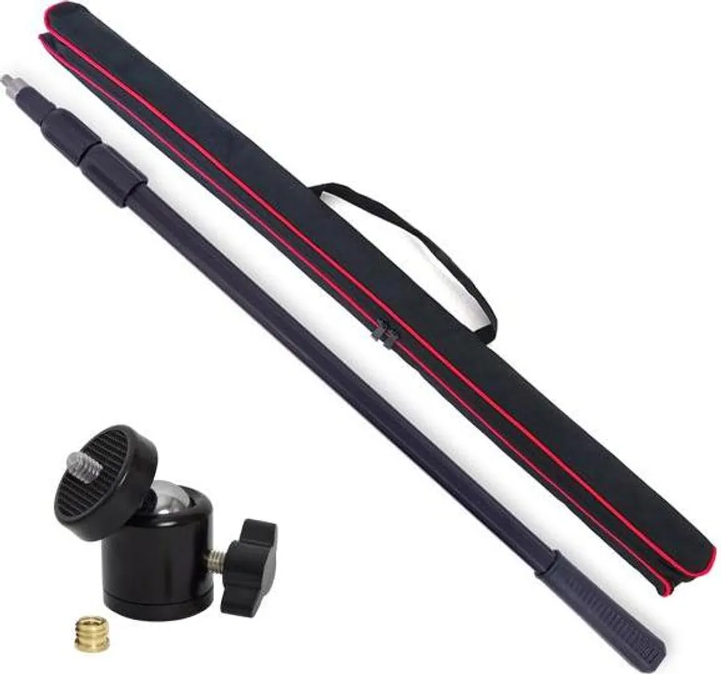 asta keepdrum 2m con adattatore per giunto sferico