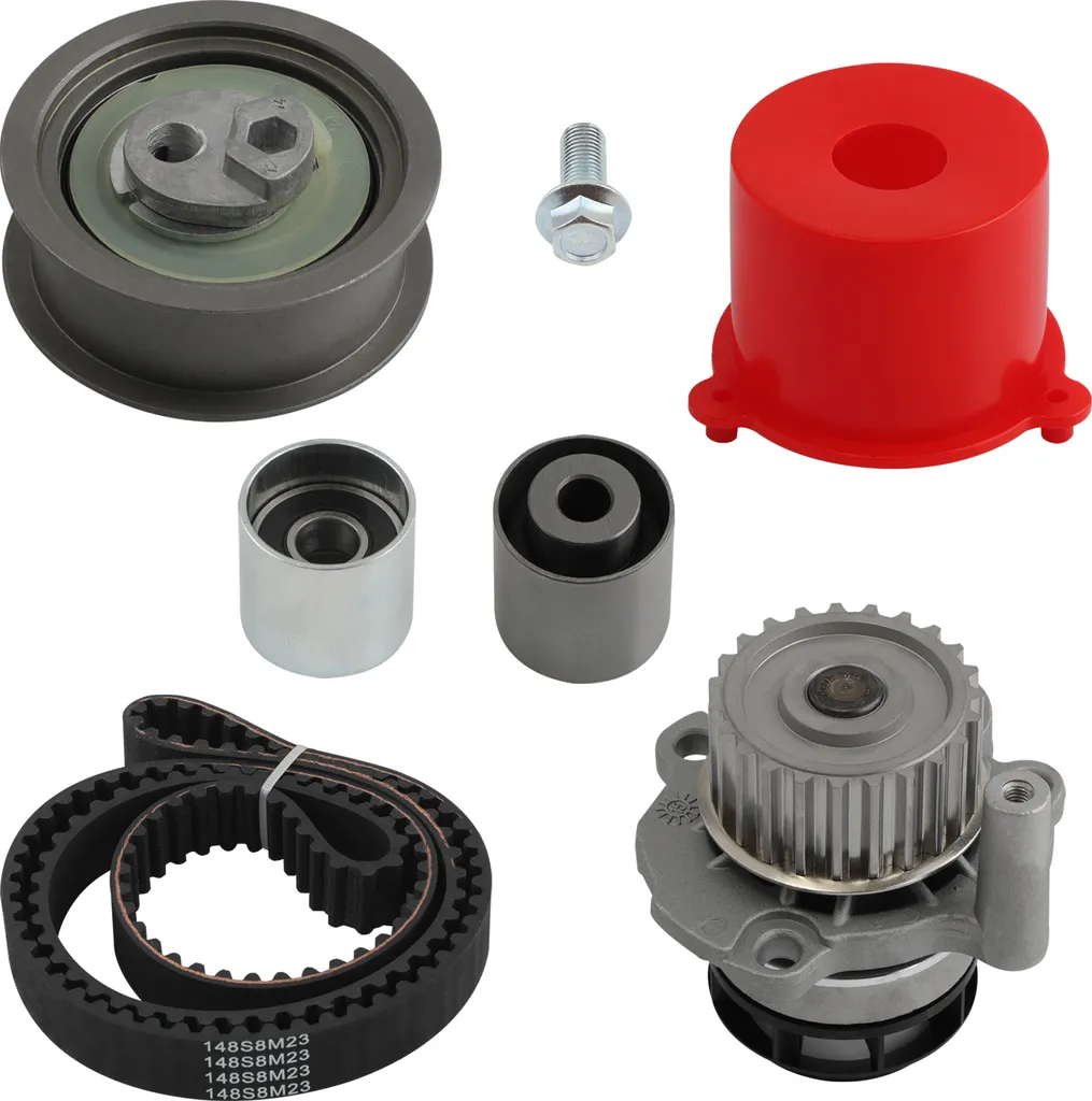 Courroie de distribution renforcée et pompe à eau 06F101611 Audi A4