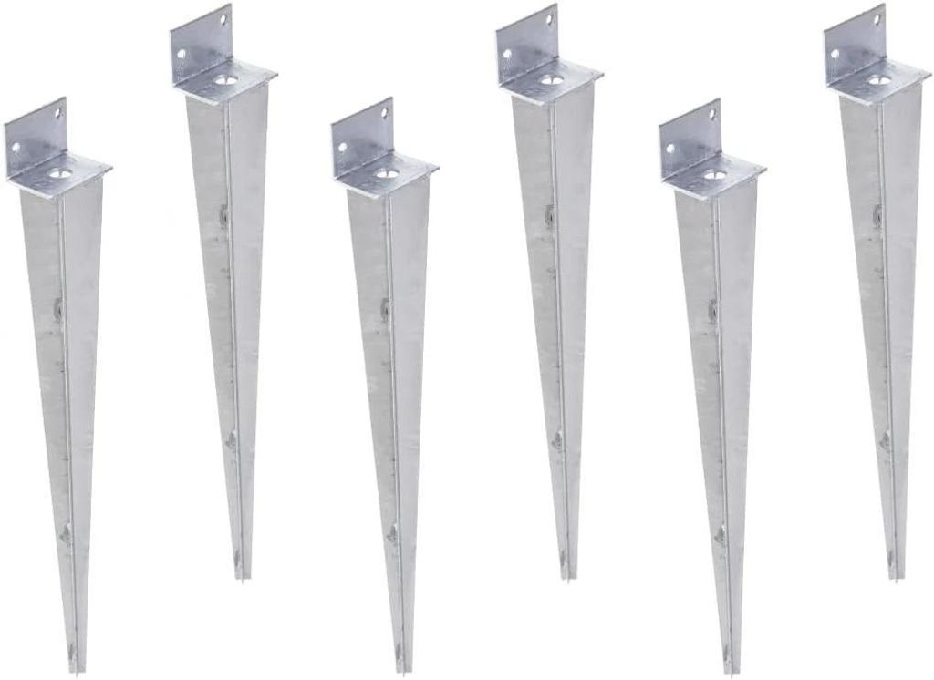 Set Einschlag-Bodenhülse L 40 x 500 mm Pfostenträger Produktbild 