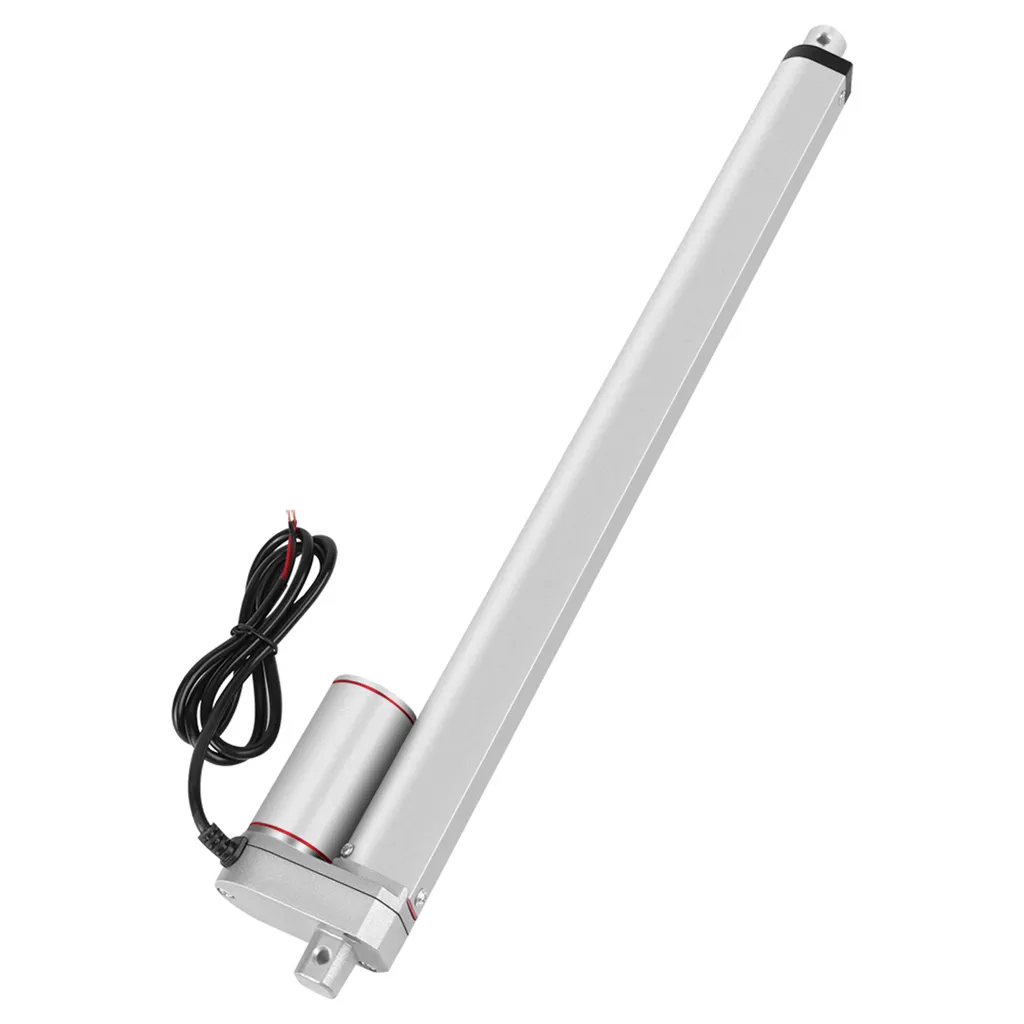 Vérin électrique haute performance 24V course 350mm charge de 750 Newtons