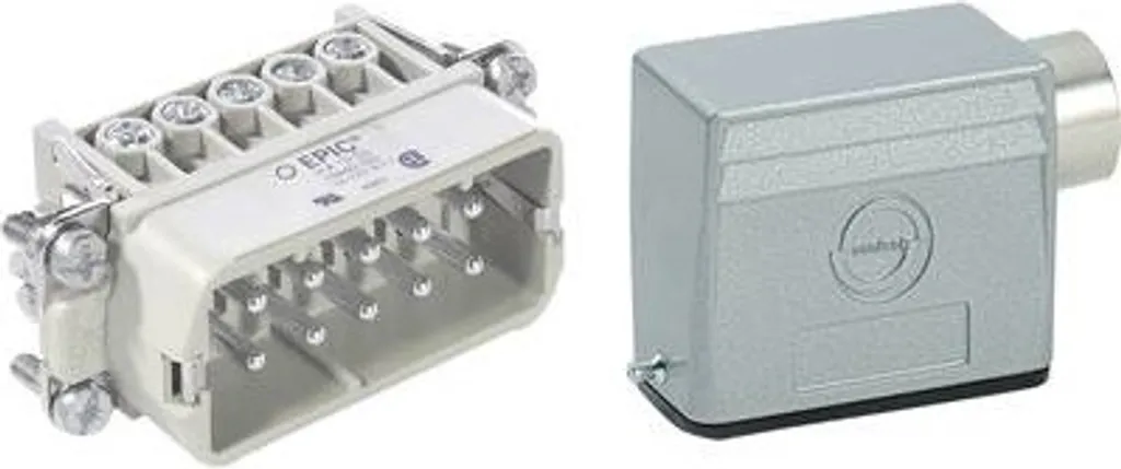 Connecteur Industriel 10 Pôles LappKabel EPIC KIT H-A 10 à Vis 1 Set