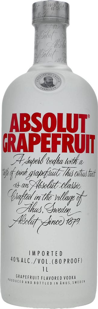 Absolut Grapefruit 40% 1 ltr.