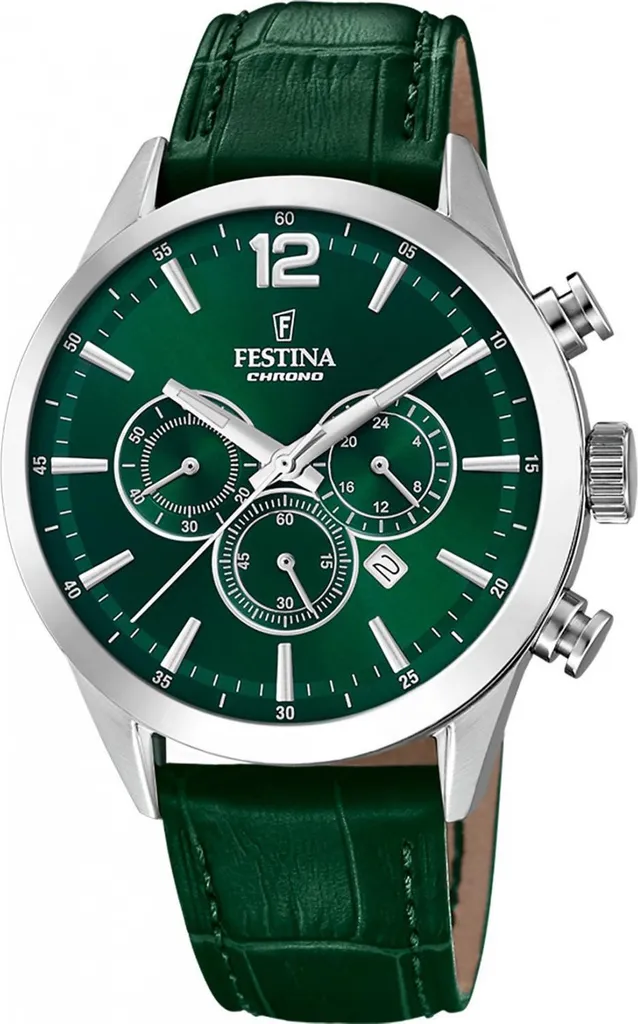 Cronografo Festina F20542-7 Verde | Eleganza Business per Uomo