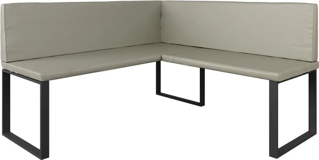 Banc d'angle 150x150cm Vicco Ravon pour gagner de la place en cuisine