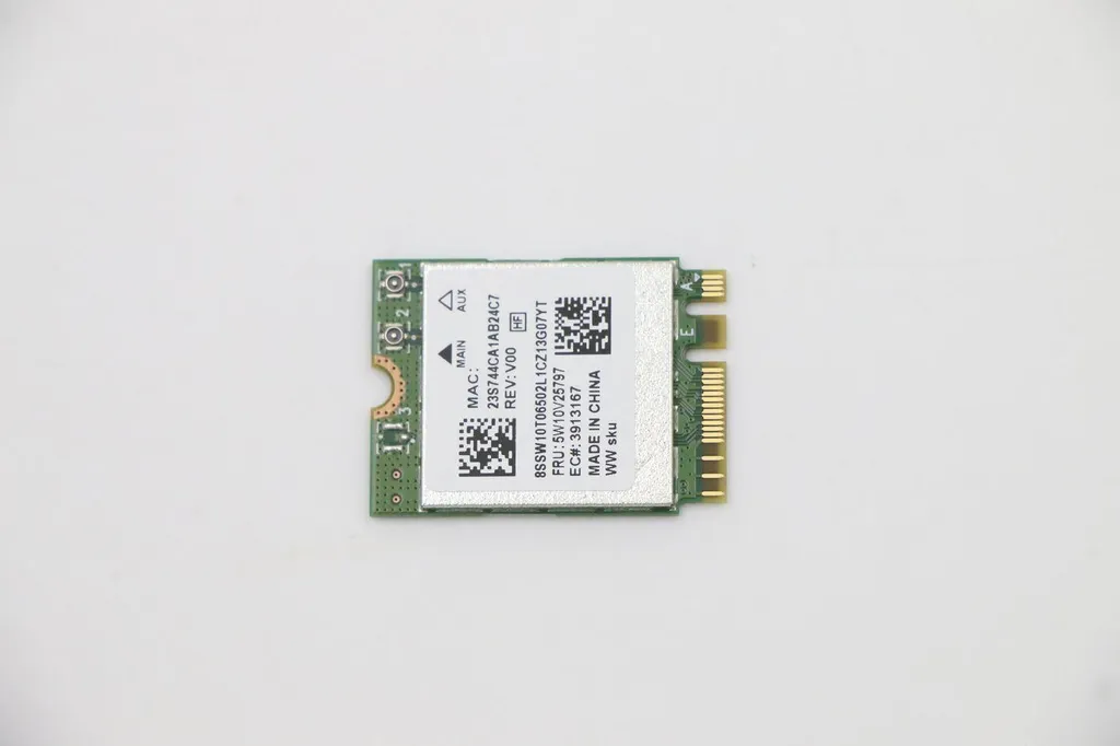 Carte WiFi 6 Lenovo M.2 2230 Bluetooth 5.2 pour PC Portable IdeaPad