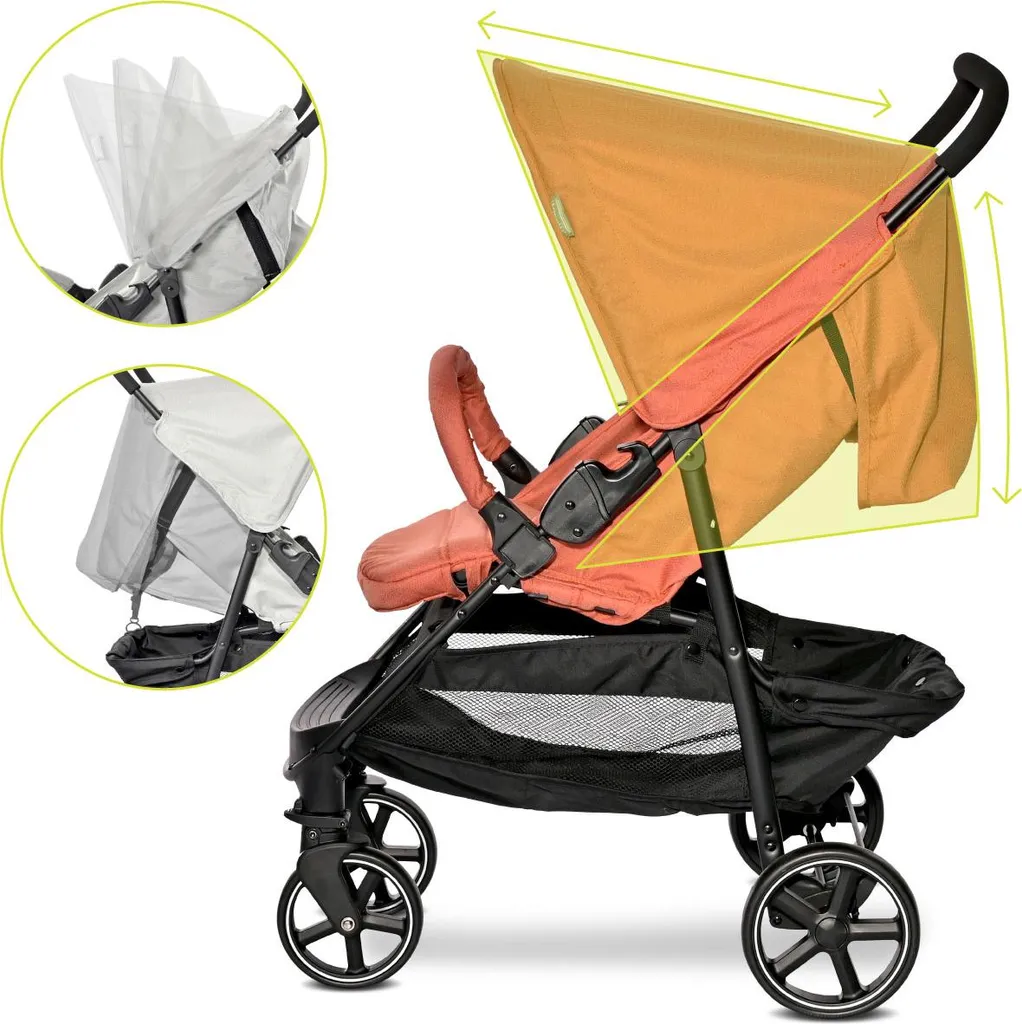Poussette Landau Lorelli Rom Ingwer - Système de Transport Bébé Complet - 4