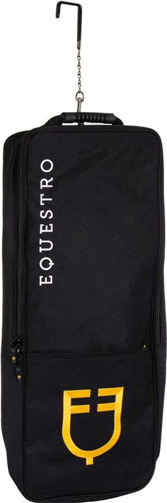 Equestro Embroidered Logo Zügel Tasche Schwarz Schwarz One Size