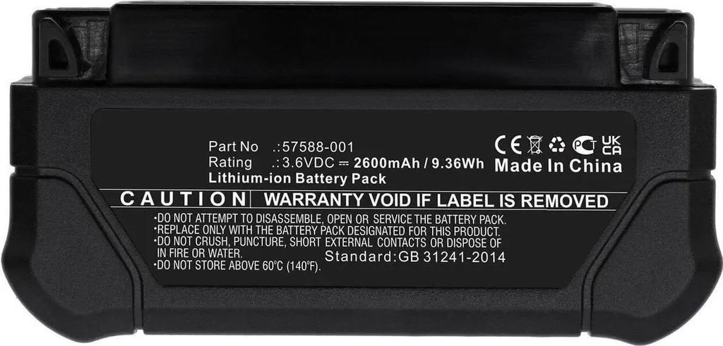 Batterie CoreParts pour Panasonic Body MBXCAM-BA515 Haute Performance