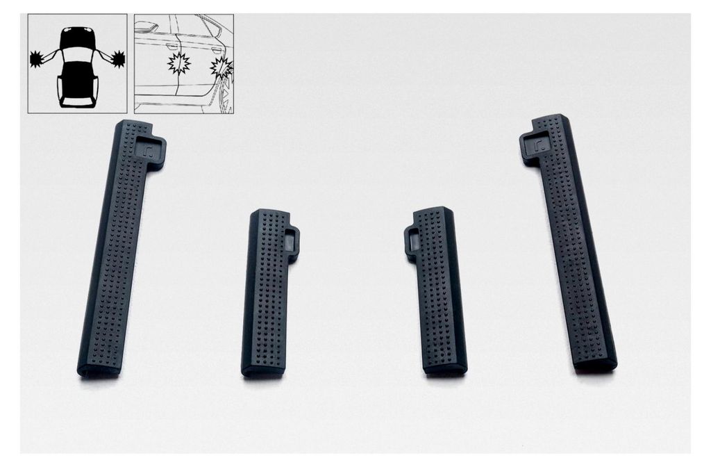 Türkantenschutz 4er Set hochwertiger Türschutz Aufkleber
