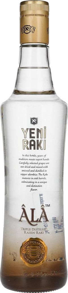Yeni Raki Álá 47% Vol. 0,7l Image du produit 
