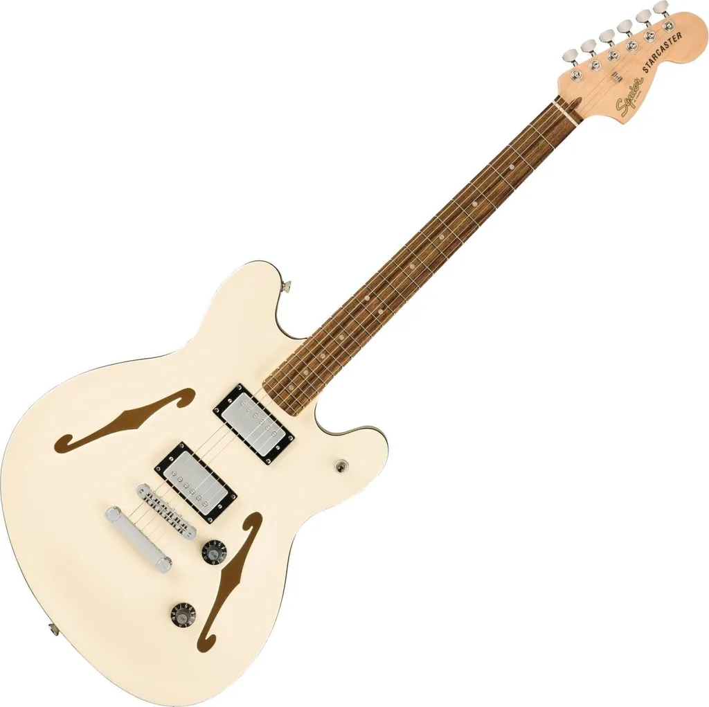 Squier Starcaster Deluxe : Fini le larsen avec cette Semi-Acoustique