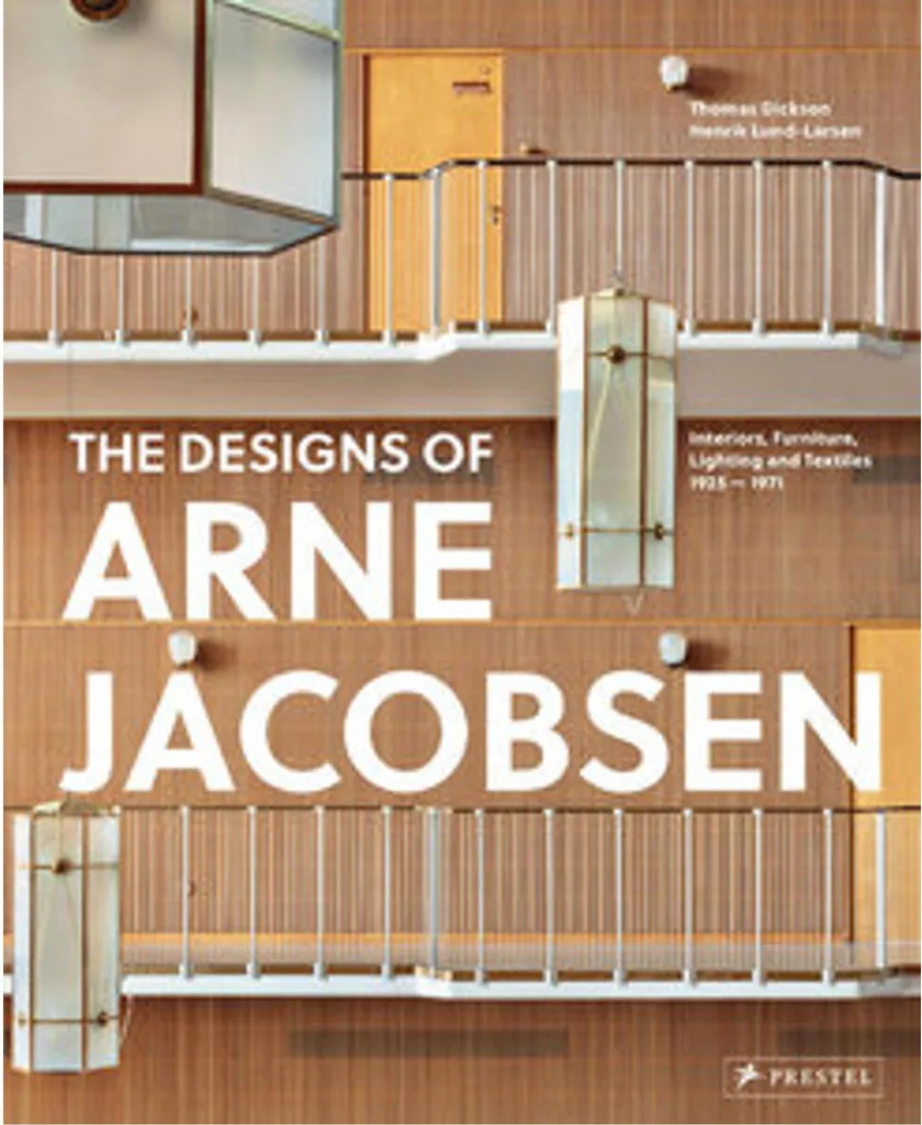 Livre The Designs of Arne Jacobsen l'album d'architecture scandinave
