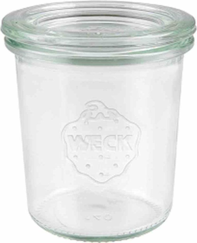 Mini-Sturzglas 12er-Karton 140 ml ohne Ringe und Klammern Produktbild 