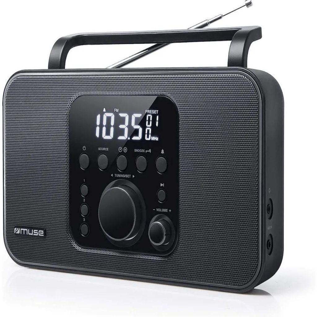 Radio portable analogique noir - Muse - M091R - Image du produit 