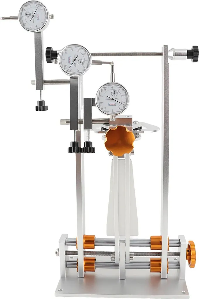 Support de redressage de jantes vélo en acier robuste, Blanc - Modèle V2