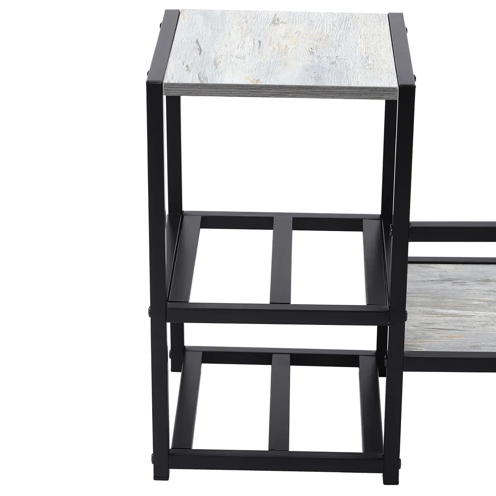 Range bouteille mural gain de place style industriel pour petits espaces - 7