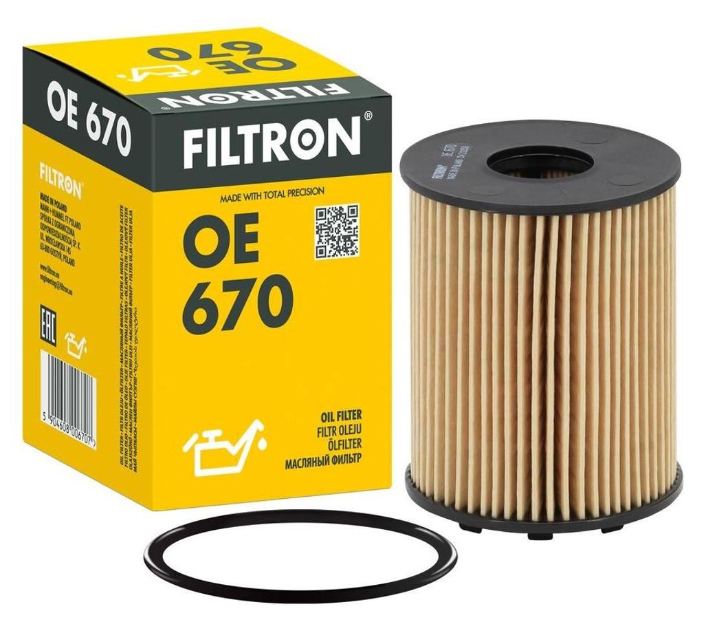 Filtr oleju FILTRON OE 670 Zdjęcie produktu 