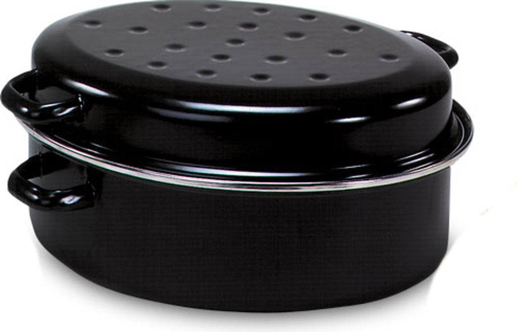 Rôtissoire d'oie émaillée 30 cm Image du produit 