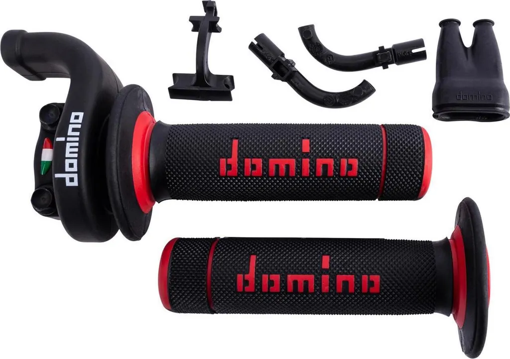 Poignée Gaz Domino KRE03 Double Câble Haute Précision Universelle