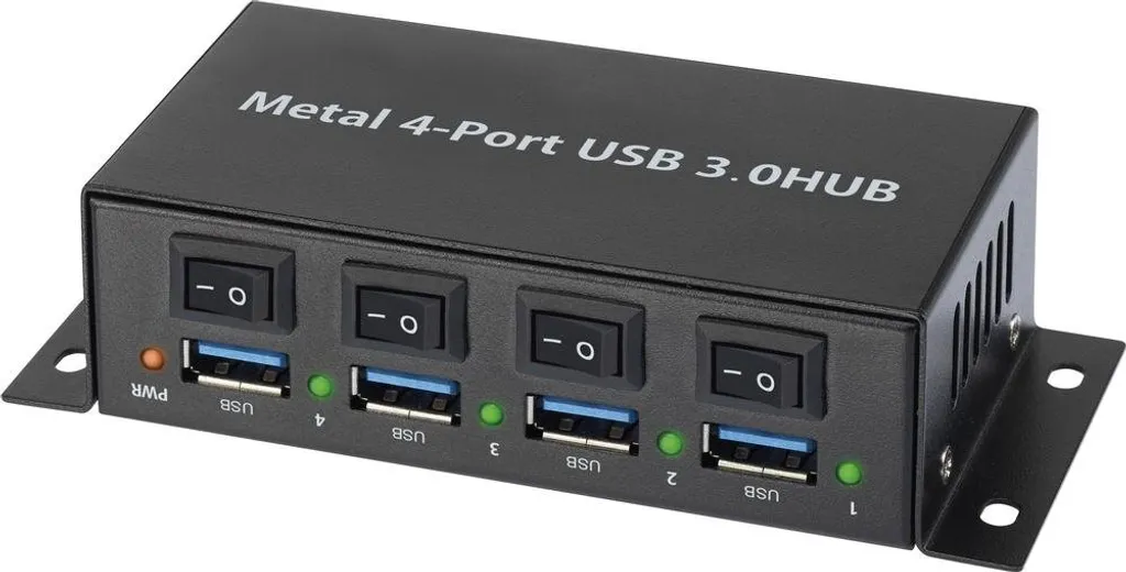 Hub USB 3.2 Renkforce 1318454 : Finissez-en avec le Manque de Ports