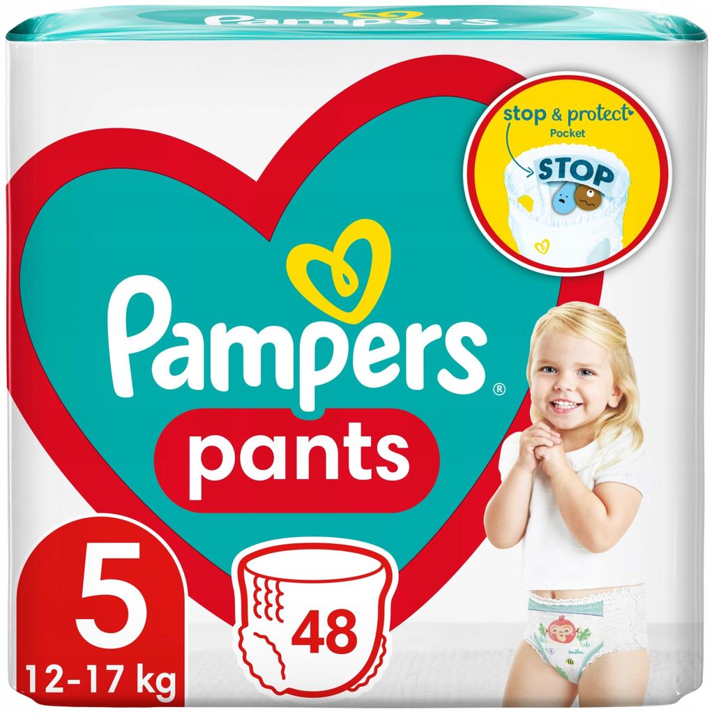 Pampers Pants Taglia 5 (12-17 kg) Immagine del prodotto 