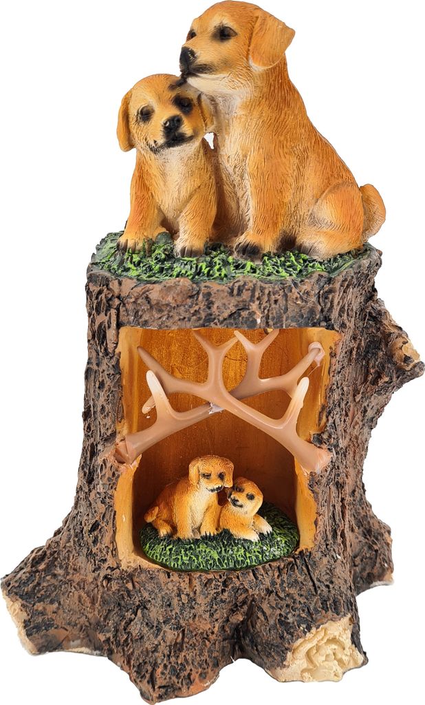 abc HOME | Dekofigur Hunde | LED`s | batteriebetrieben