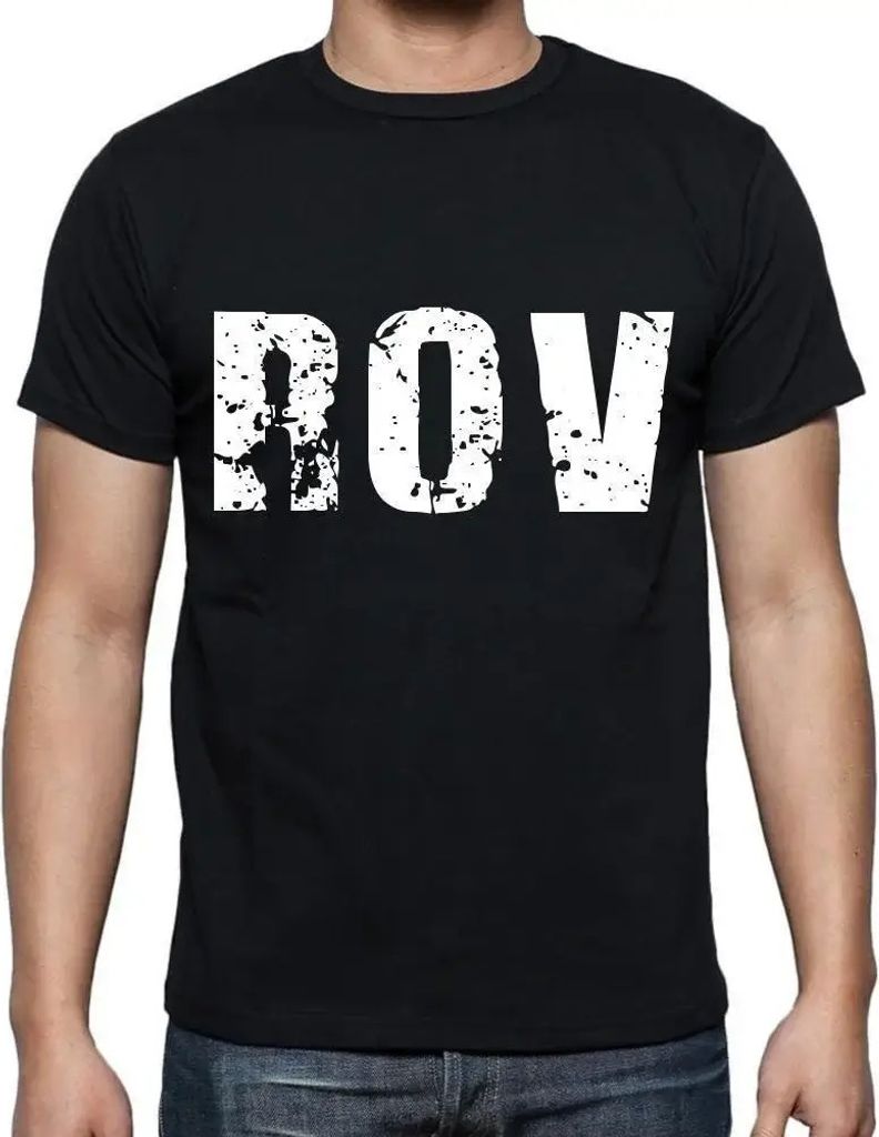 Herren Grafik T-Shirt Rov Öko-Verantwortlich Vintage Jahrgang Kurzarm Lustige Druck Geburtstag Geschenk Mann