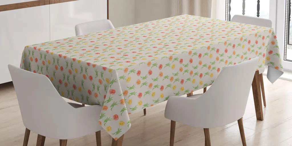 Tovaglia Designer ABAKUHAUS 140x170 Aster Spring Revival