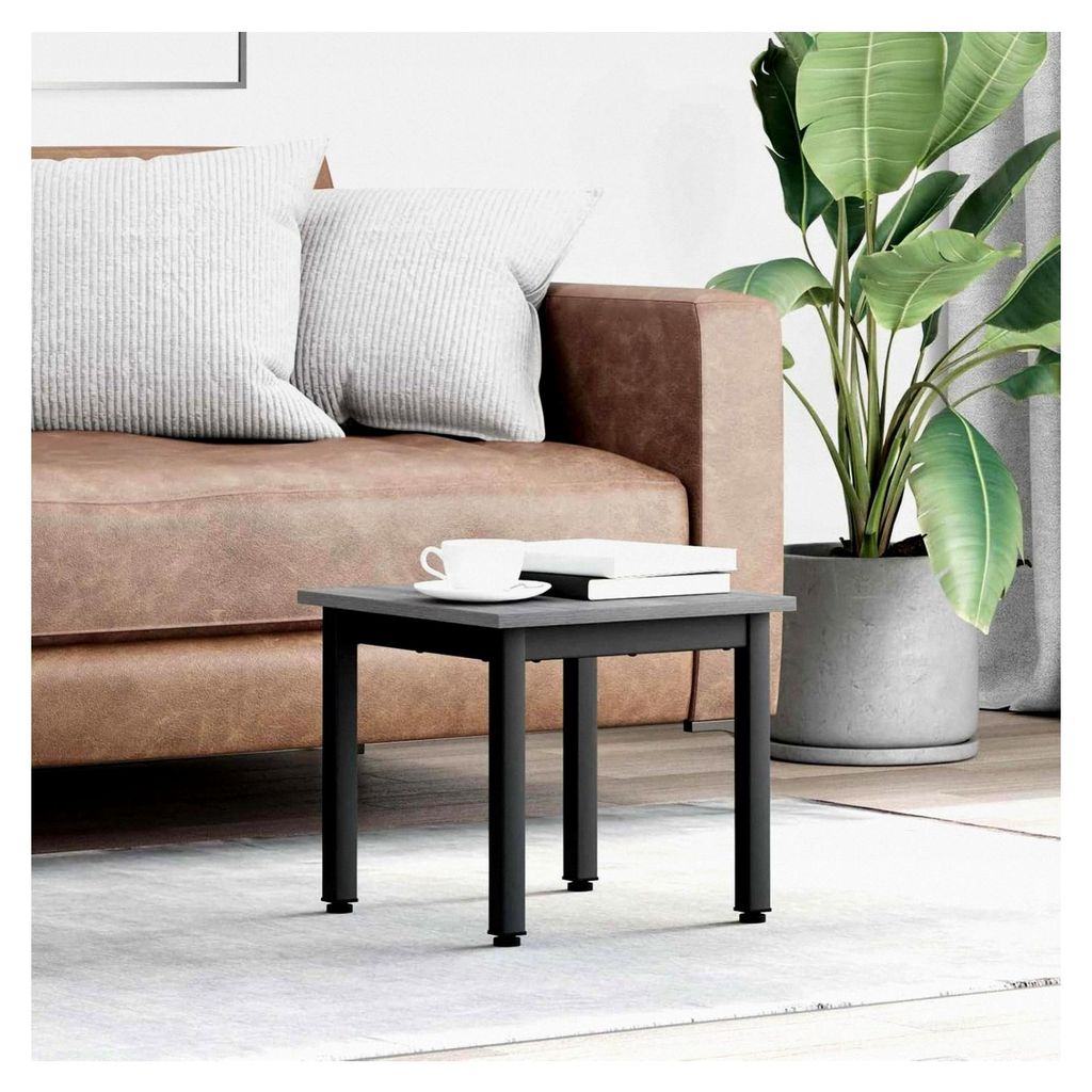 Rechteckiger Couchtisch Sono Grau - Modernes Design, Stabilität und Einfachheit für das Wohnzimmer