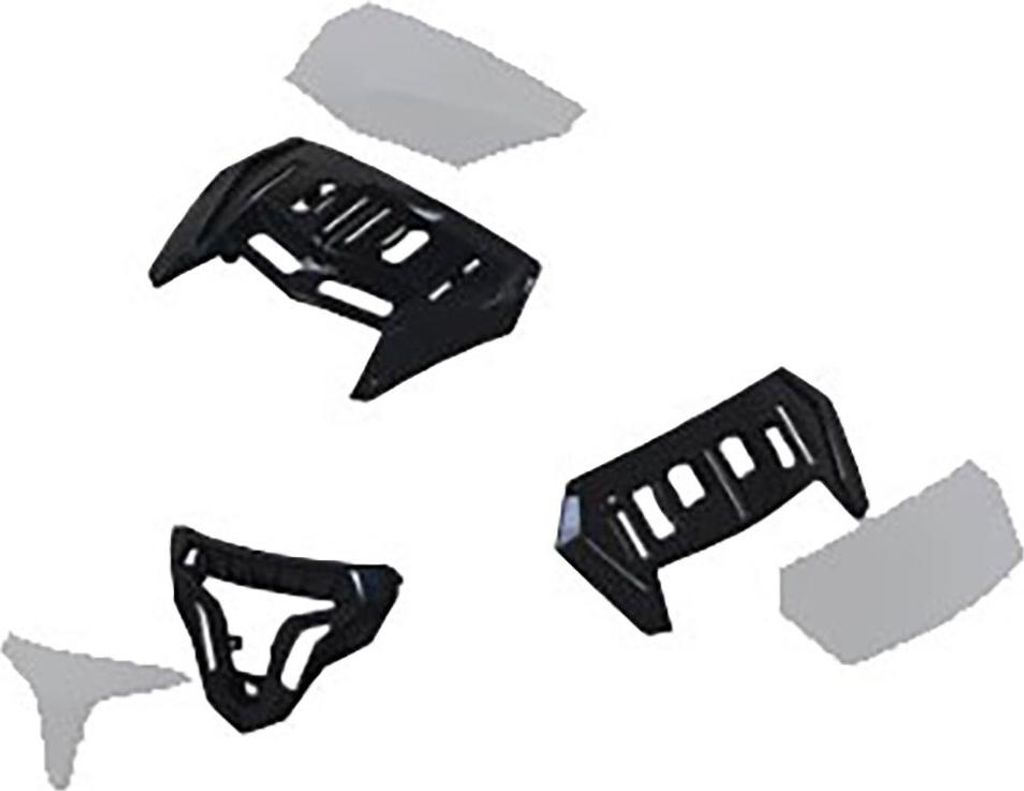 Mt Helmets Atom Helm Belüftungsset Weiß Weiß One Size