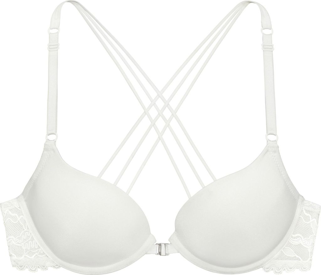 LASCANA Push-up-BH creme Größe 75 Cup A