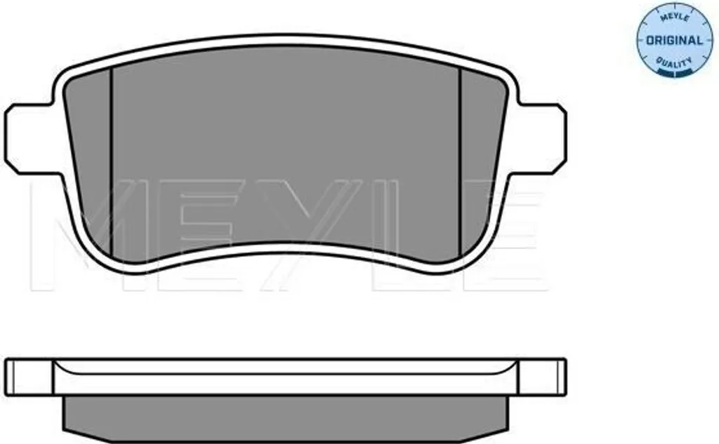 Plaquettes de frein arrière pour l'entretien de Megane III et IV